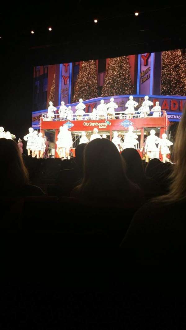 Radio City Music Hall, section: Orchestra 3, row: EE, seat: 313