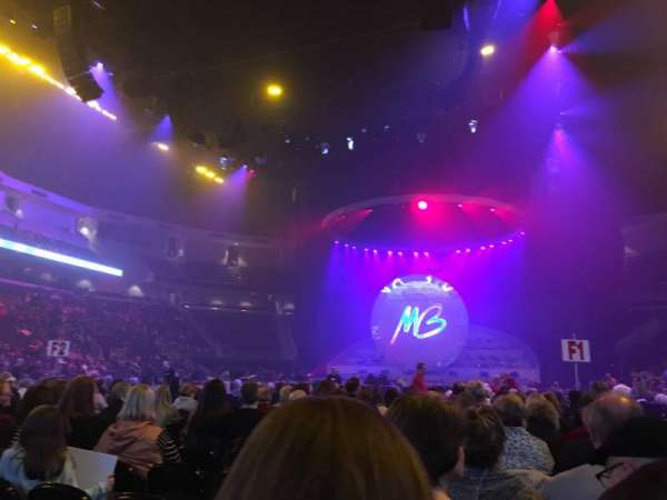 Gas South Arena, section: Floor 4, row: Q, seat: 1