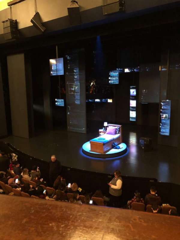 Music Box Theatre, section: Mezzanine R, row: A, seat: 12