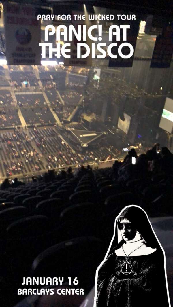 Barclays Center, section: 221, row: 21, seat: 20