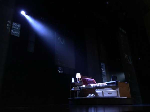 Music Box Theatre, section: orchestra c, row: AA, seat: 114