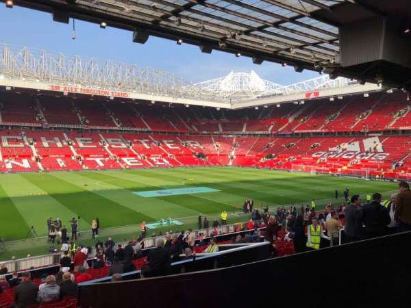 Old Trafford, section: S122, row: 27, seat: 196