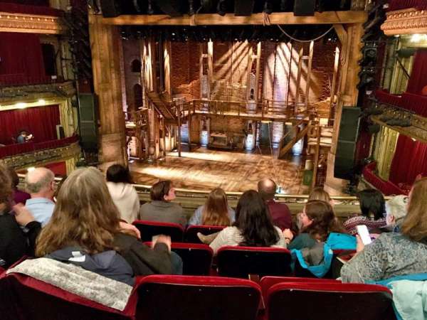 CIBC Theatre, section: Mezzanine RC, row: E, seat: 320