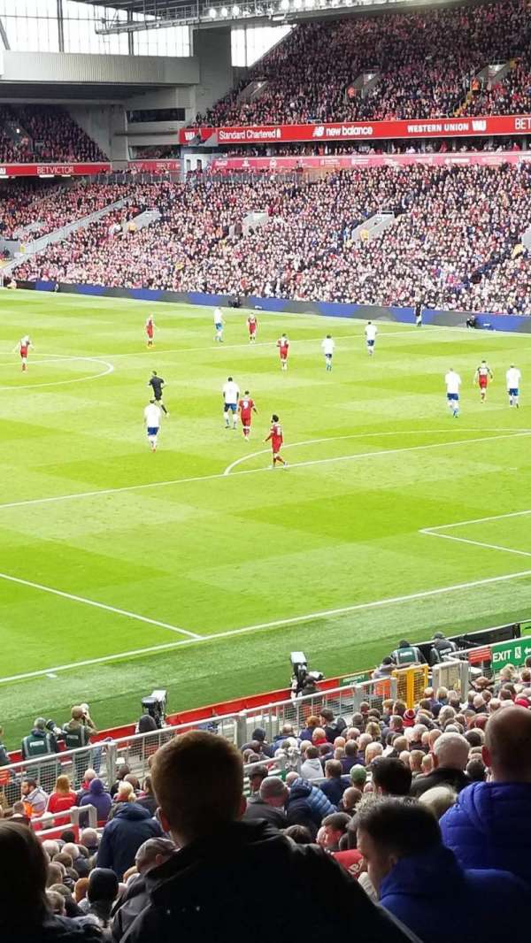 Anfield, section: 203, row: 3