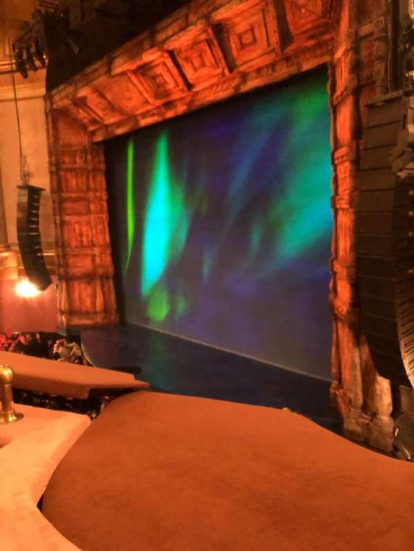 St. James Theatre, section: Mezzanine R, row: B, seat: 30