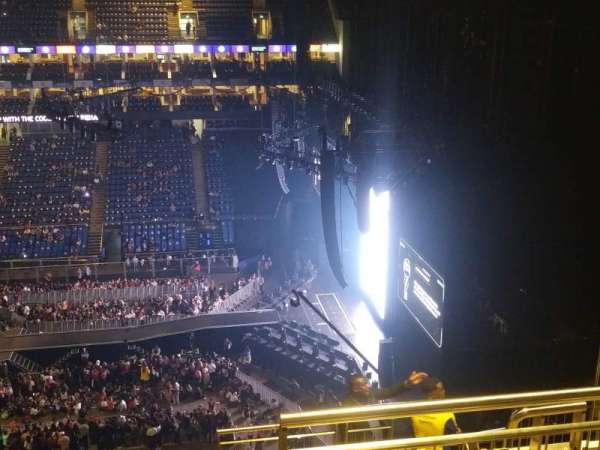 The O2, London, section: 421, row: K, seat: 12