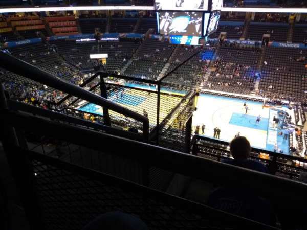 Paycom Center, section: 322, row: E, seat: 18