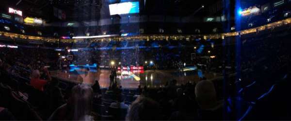 Paycom Center, section: 105, row: G, seat: 14
