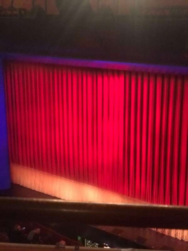 Longacre Theatre, section: Balcony R, row: A, seat: 9