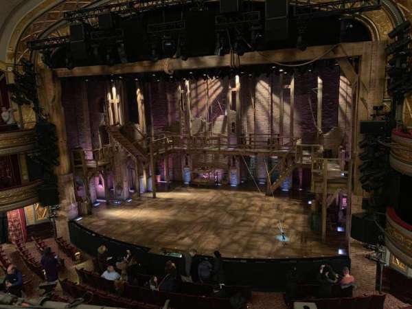Richard Rodgers Theatre, section: Front Mezzanine R, row: A, seat: 4
