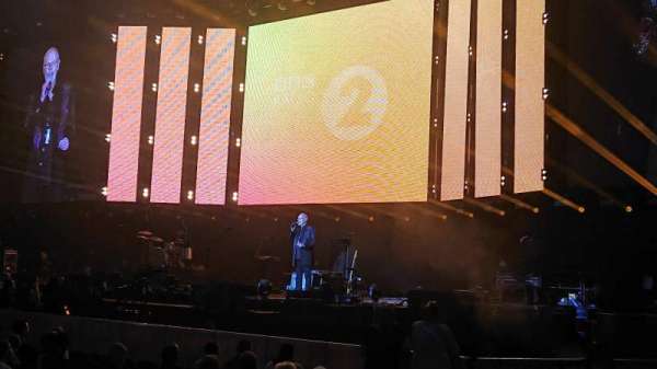 The O2, London, section: 112, row: C, seat: 368