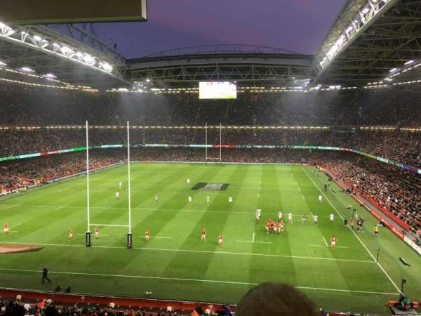 Principality Stadium, section: UN1, row: 24, seat: 12