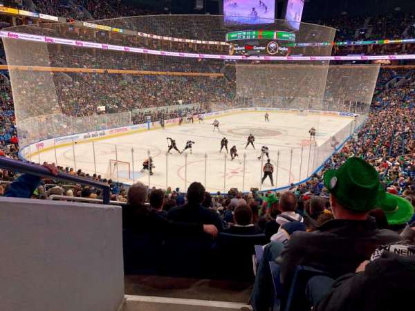 KeyBank Center, section: 121, row: 22, seat: 19,20