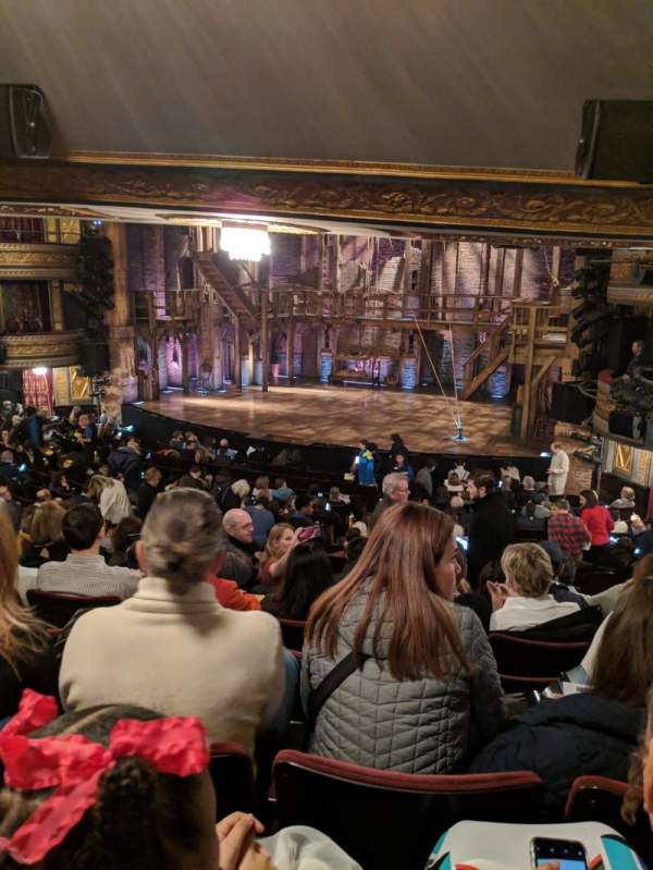 Richard Rodgers Theatre, section: Orchestra R, row: T, seat: 18