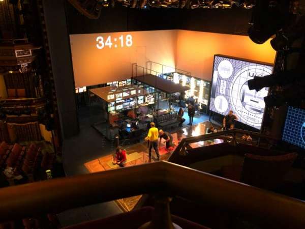 Belasco Theatre, section: Upper Right Box, row: H, seat: 2