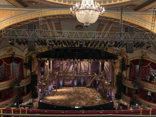 Richard Rodgers Theatre, section: Rear Mezzanine C, row: H, seat: 109