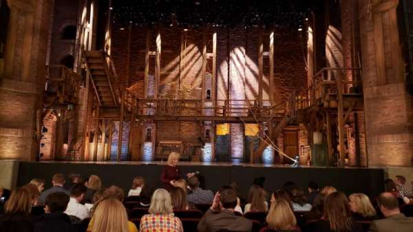 CIBC Theatre, section: Orchestra C, row: K, seat: 108