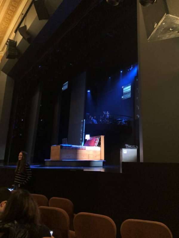 Music Box Theatre, section: Orchestra R, row: E, seat: 18