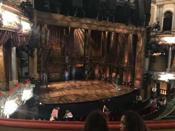 Victoria Palace Theatre, section: Royal Circle, row: D, seat: 36