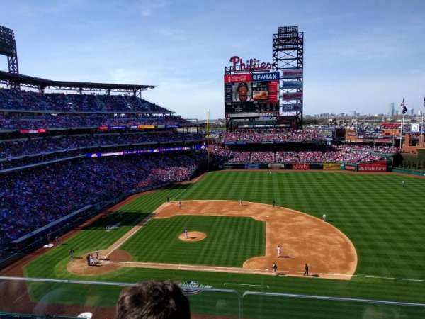 Citizens Bank Park, section: 315, row: 2, seat: 6