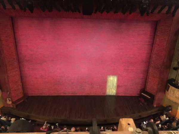 Shubert Theatre, section: balcony c, row: A, seat: 108