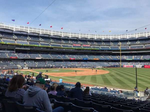 Yankee Stadium, section: 111, row: 22, seat: 2