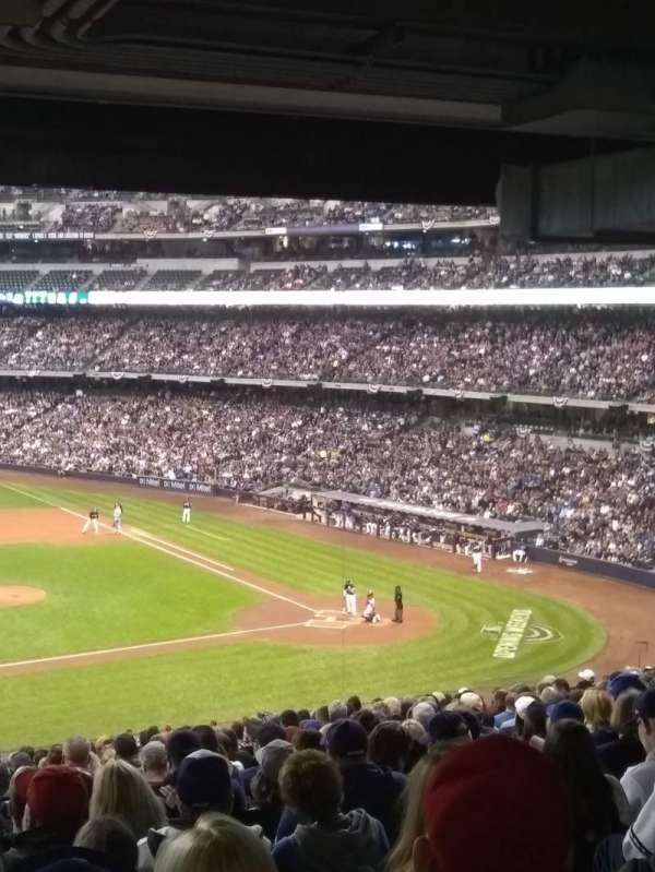 American Family Field, section: 224, row: 20, seat: 21