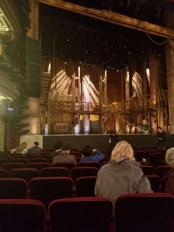 CIBC Theatre, section: Orchestra L, row: M, seat: 11