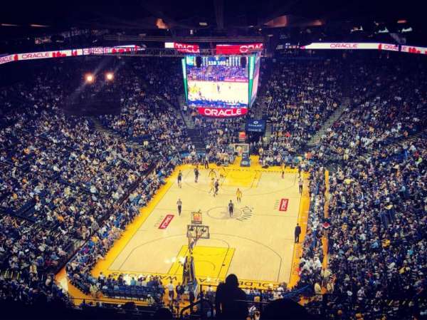 Oakland Arena, section: 208, row: 16, seat: 1