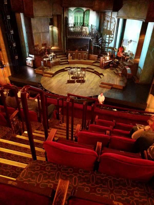 Walter Kerr Theatre, section: mezzanine r, row: F, seat: 4