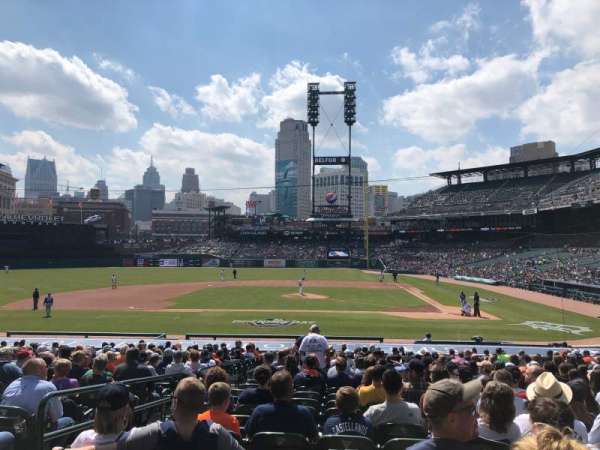 Comerica Park, section: 132, row: 30, seat: 14