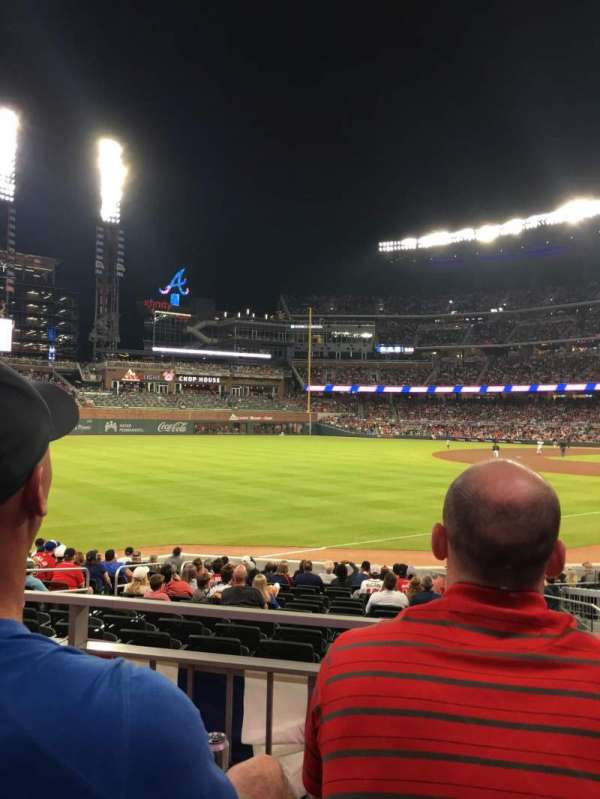 Truist Park, section: 141, row: 2, seat: 14