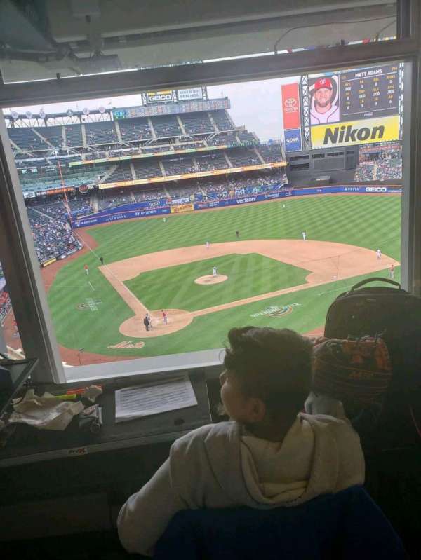 Citi Field, section: Press Box