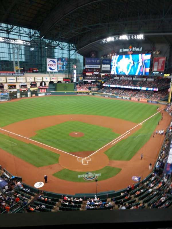 Daikin Park, section: 318, row: 1, seat: 11