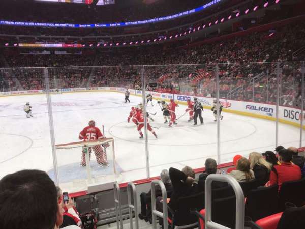 Little Caesars Arena, section: 103, row: 6, seat: 1