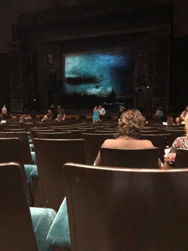 Music Hall at Fair Park, section: C-ORCH, row: P, seat: 5