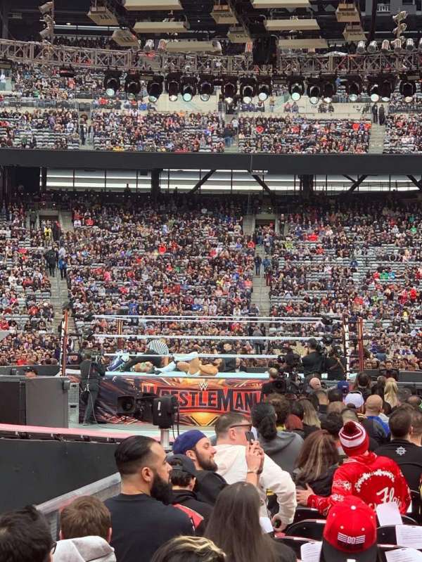 MetLife Stadium, section: F4, row: JJ, seat: 1