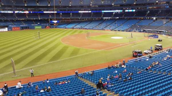 Rogers Centre, section: 235, row: 1, seat: 18