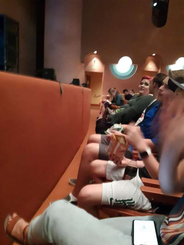 ASU gammage, section: ORVIP2, row: 1, seat: 6