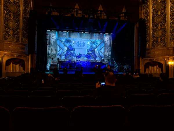 Warner Theatre, Washington D.C., section: Orchestra C, row: Q, seat: 120