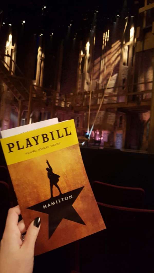 Richard Rodgers Theatre, section: Orchestra R, row: C, seat: 14
