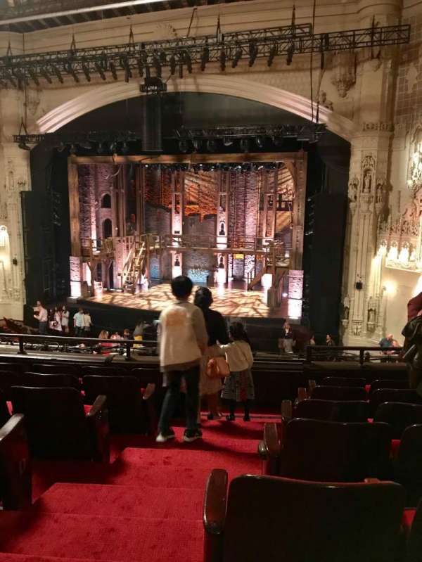 Orpheum Theatre, San Francisco, section: Mezzanine R, row: G, seat: 2