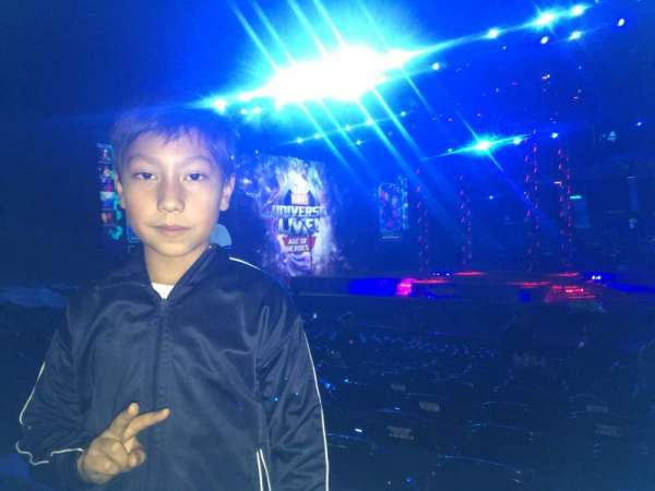 Palacio de los deportes, section: C, row: J, seat: 13