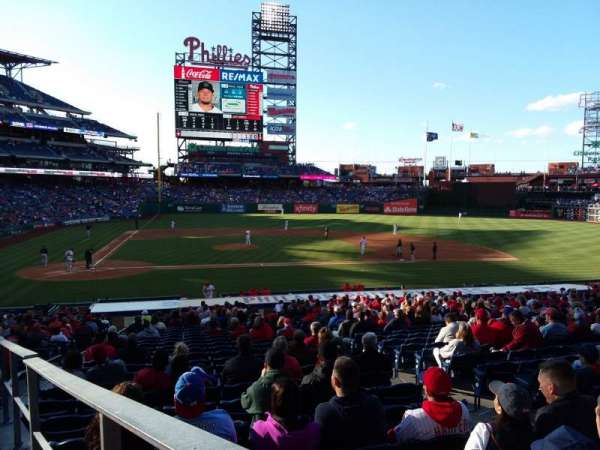Citizens Bank Park, section: 119, row: 27, seat: 1