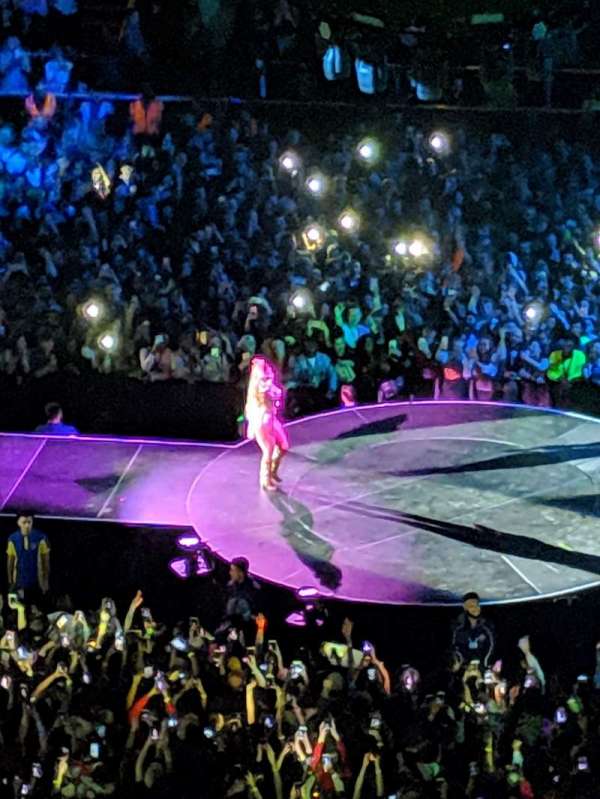 The O2, London, section: 421, row: C, seat: 963