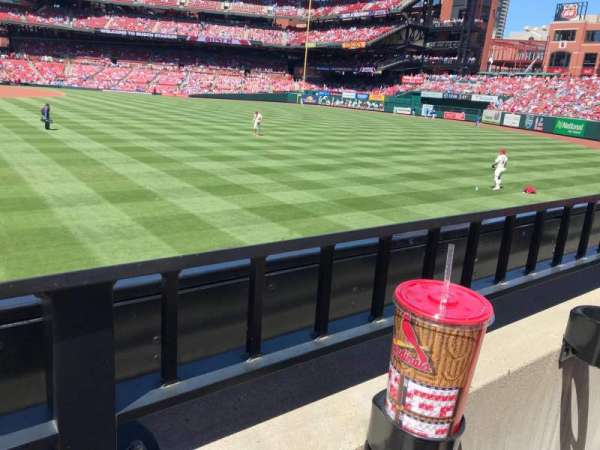 Busch Stadium, section: 127, row: 1, seat: 14-15