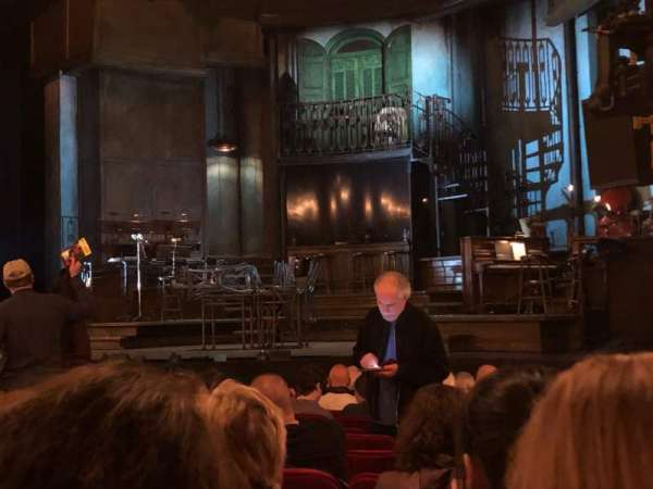 Walter Kerr Theatre, section: Orchestra R, row: M, seat: 20
