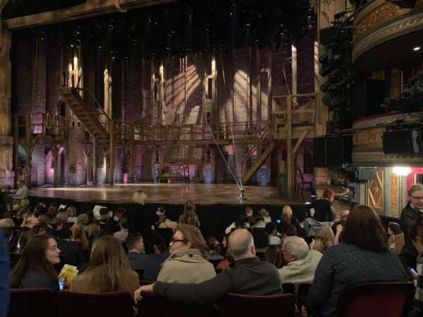 Richard Rodgers Theatre, section: Orchestra R, row: L, seat: 10