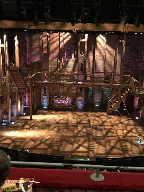 Richard Rodgers Theatre, section: Front Mezzanine C, row: C, seat: 107