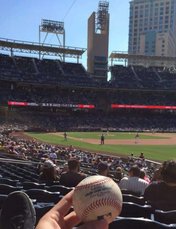 Petco Park, section: 121, row: 25, seat: 7